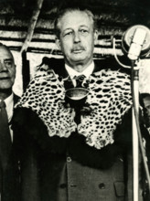 Portrait of Harold Macmillan (1894-1986), 1960. Creators: Unknown, Colonial Office.