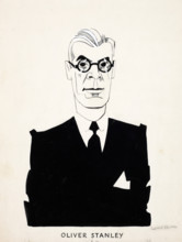 Oliver Stanley, between 1939 and 1946. Creators: Central Office of Information, John Musgrave-Wood.