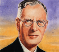 Mr Curtin (Australia), c1944. Creators: William Timym, Central Office of Information.