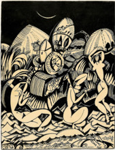 The Witch's Bath, c1912. Creator: Souza-Cardoso, Amadeo de (1887-1918).
