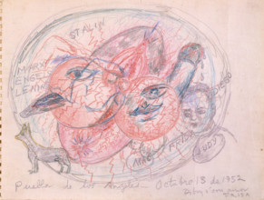 Puebla de los Ángeles, 1952. Creator: Kahlo, Frida (1907-1954).