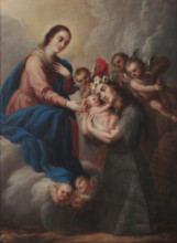 Santa Rosalía, c1730. Creator: Rodríguez Juárez, Nicolás (1666-1734).