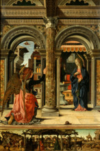 The Annunciation, 1470-1472. Creator: Francesco del Cossa (1436-1478).