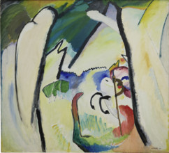 Saint George, 1910. Creator: Kandinsky, Wassily Vasilyevich (1866-1944).