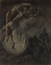 Paolo and Francesc(The Damned), 1925-1941. Creator: Dall'Oca Bianca, Angelo (1858-1942).