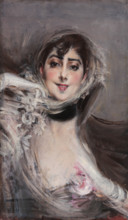 Portrait of Emiliana Concha de Ossa, c1901. Creator: Boldini, Giovanni (1842-1931).