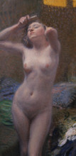 The model, 1915. Creator: Noci, Arturo (1874-1953).
