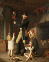 Jumping jack, 1879. Creator: Lindegren, Amalia (1814-1891).