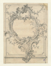 Decoration Design, c1735. Creator: Pineau, Nicolas (1684-1754).