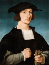 Portrait of a Young Man, c1520. Creator: Cleve, Joos van (ca. 1485-1540).