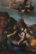 The Deposition, 1610s. Creator: Scarsellino (Scarsella), Ippolito (1551-1620).