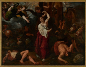 The Martyrdom of Saint Catherine, c1617. Creator: Castelló, Vicent (1585-1636).