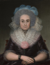 Portrait of Bernarda Tavira (1727-1797) , c1787. Creator: Goya, Francisco, de (1746-1828).
