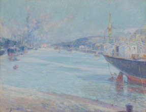 The Estuary at Desierto, 1897. Creator: Guiard, Adolfo (1860-1916).
