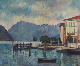 Lago d'Iseo, c1932. Creator: Marussig, Pietro (1879-1937).