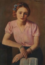La lettrice (The Reader), 1935. Creator: Marussig, Pietro (1879-1937).