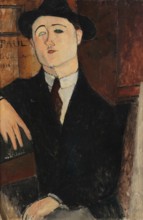 Portrait of Paul Guillaume (1891-1934) , 1916. Creator: Modigliani, Amedeo (1884-1920).
