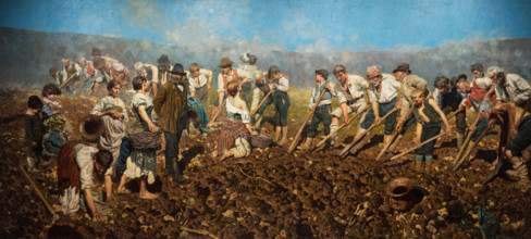 Alla vanga, 1890. Creator: Ferraguti, Arnaldo (1862&ndash1925).