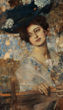 Light blue, 1909. Creator: Tito, Ettore (1859-1941).