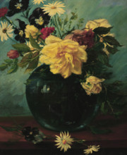 Flowers, 1888. Creator: Sorolla y Bastida, Joaquín (1863-1923).