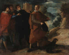 Departure of Saint Peter Nolasco for Barcelona, c1629. Creator: Zurbarán, Francisco, de (1598-1664).