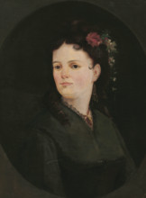 Portrait of the opera singer Adelina Patti (1843-1919), 1905. Creator: Sorolla y Bastida, Joaquín (1863-1923).