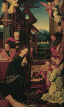 Nativity. Creator: Bruyn, Bartholomaeus (Barthel), the Elder (1493-1555).
