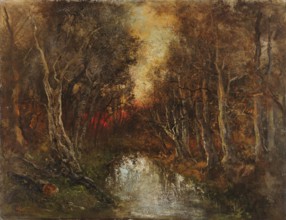 Tramonto (Sunset), 1882-1885. Creator: Mariani, Pompeo (1857-1927).