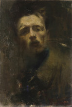 Self-portrait, 1912. Creator: Gaudenzi, Pietro (1880-1955).