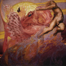 Poema del Atlántico. La tarde. (Poem of the AtlanticAfternoon), 1917-1918. Creator: Néstor, (Néstor Martín-Fernández de la Torre) (1887-1938).