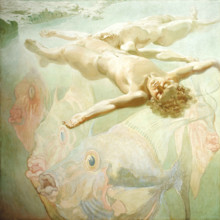 Poema del Atlántico. Mar en reposo. (Poem of the AtlanticRestful Sea), 1923. Creator: Néstor, (Néstor Martín-Fernández de la Torre) (1887-1938).