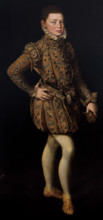 Portrait of John of Austria (Juan de Austria) (1547-1578) at the age of fourteen, 1561. Creator: Sánchez Coello, Alonso (1531-1588).