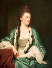 Portrait of Elizabeth Kerr (1745-1780), marchioness of Lothian, 1769. Creator: Reynolds, Sir Joshua (1732-1792).
