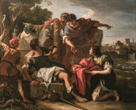 Lucius Quinctius Cincinnatus, 1705-1709. Creator: Ricci, Sebastiano (1659-1734).