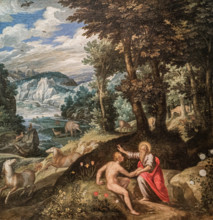 The Creation of Adam, c1580. Creator: Soens, Jan (c. 1547-c. 1611).