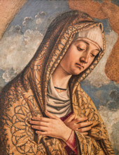 Vergine incoronata, 1499-1500. Creator: Caselli, Cristoforo (ca 1460-1521).
