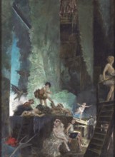 Rehearsal at Teatro alla Scala, Early 1930s. Creator: Fortuny y Madrazo, Mariano (1871-1949).
