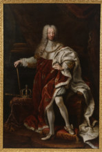 Portrait of Charles Emmanuel III (1701-1773), Duke of Savoy and King of Sardinia, Mid 18th cen. Creator: Clementi, Maria Giovanna, (La Clementina) (1692-1761).