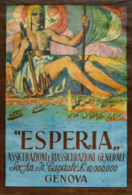 Esperia Assicurazioni, Early 1930s. Creator: Trematore, Severino (1895-1940).