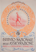 Istituto Nazionale delle Assicurazioni, 1913. Creator: Petroni, Andrea (1863-1943).