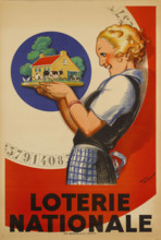 Loterie nationale, 1934. Creator: Vincent, René (1879-1936).