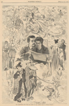 Saint Valentine's Day - The Old Story in All Lands. From "Harper's Weekly", 22 February 1868, 1868. Creator: Homer, Winslow (1836-1910).