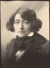 Portrait of Eileen Gray (1878-1976), 1914. Creator: Beresford, George Charles (1864-1938).
