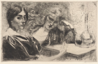 The Morphine Addicts (Morphinomanes), 1887. Creator: Besnard, Paul-Albert (1849-1934).