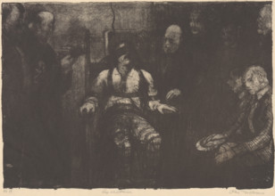 Electrocution, 1917. Creator: Bellows, George (1882-1925).