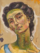 View into Infinity, Head Study, c1914. Creator: Hodler, Ferdinand (1853-1918).