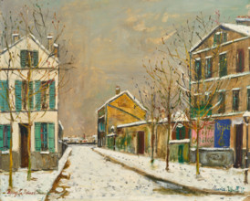 Bourg-la-Reine sous la neige, c1927. Creator: Utrillo, Maurice (1883-1955).