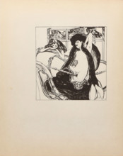 From "Tales at the Dressing Table" , c1908-1910. Creator: Bayros, Franz von (1866-1924).