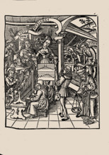 Typus Musices (The Musical Art). From: Aepitoma omnis philosophiae alias margarita phylosophica. Creator: Anonymous.