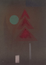 Almost Submerged (Fast versunken), 1930. Creator: Kandinsky, Wassily Vasilyevich (1866-1944).
